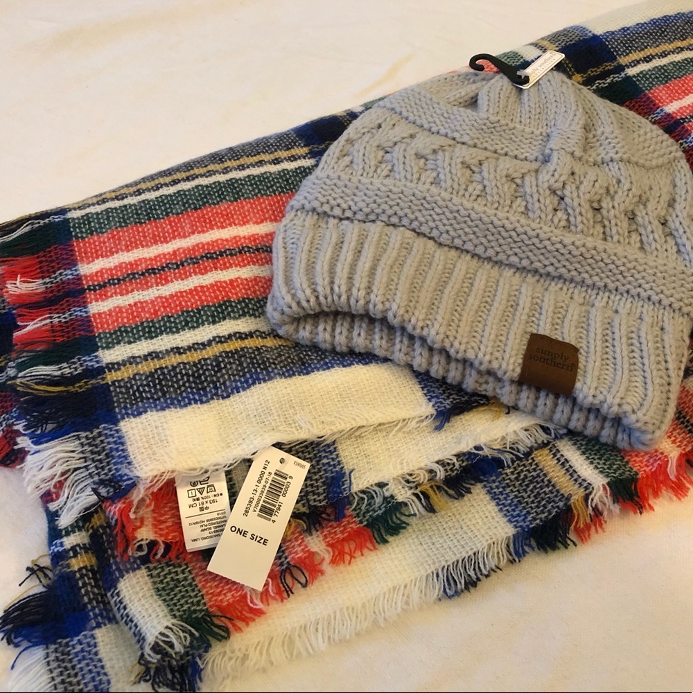 Simply Southern Hat & Old Navy Scarf